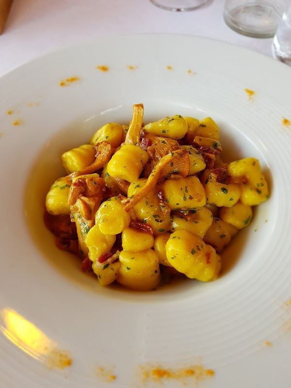 Gnocchi con funghi